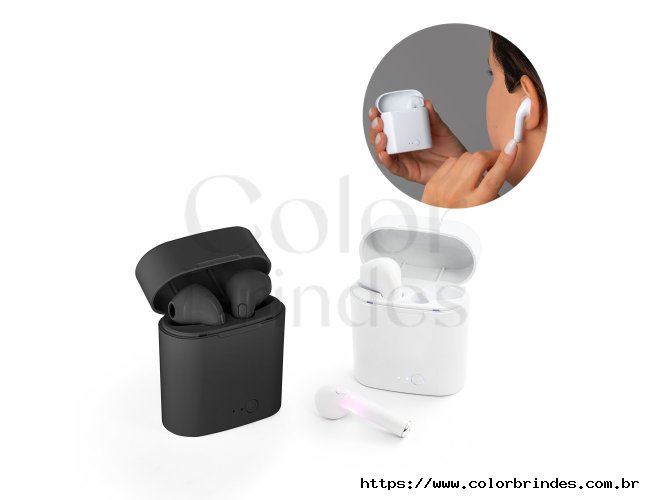 Fone de ouvido sem fio