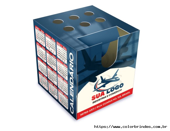 CALEND�RIO MESA QUADRADO