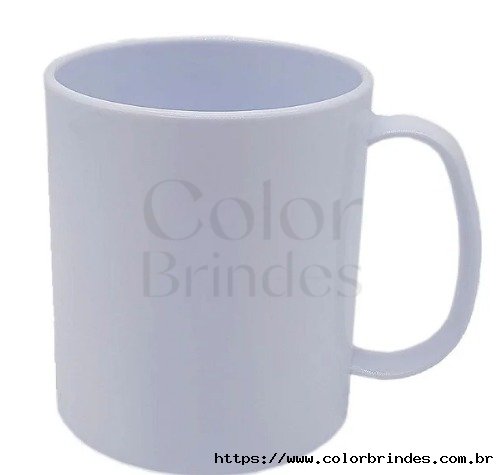 Caneca Branca Para Sublima��o de Pl�stico