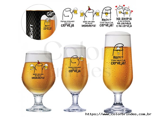 Ta�as de cerveja em vidro